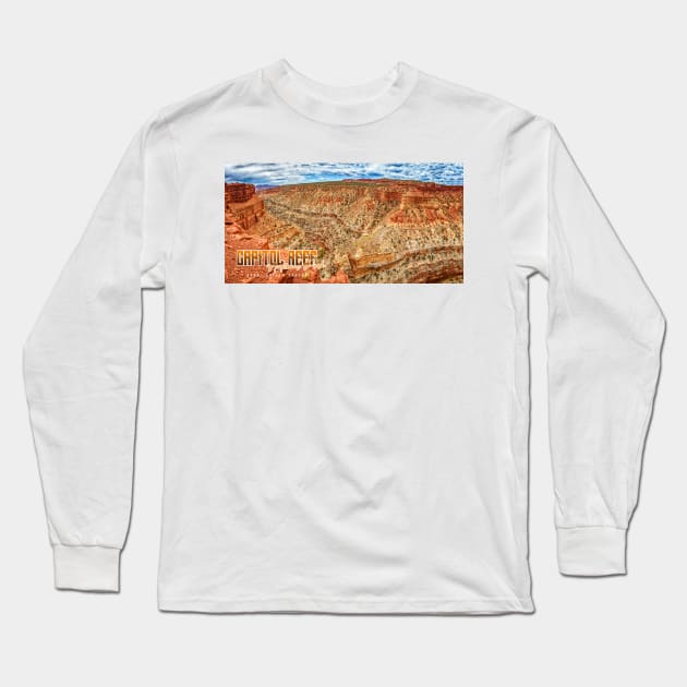 Capitol Reef National Park Long Sleeve T-Shirt by Gestalt Imagery